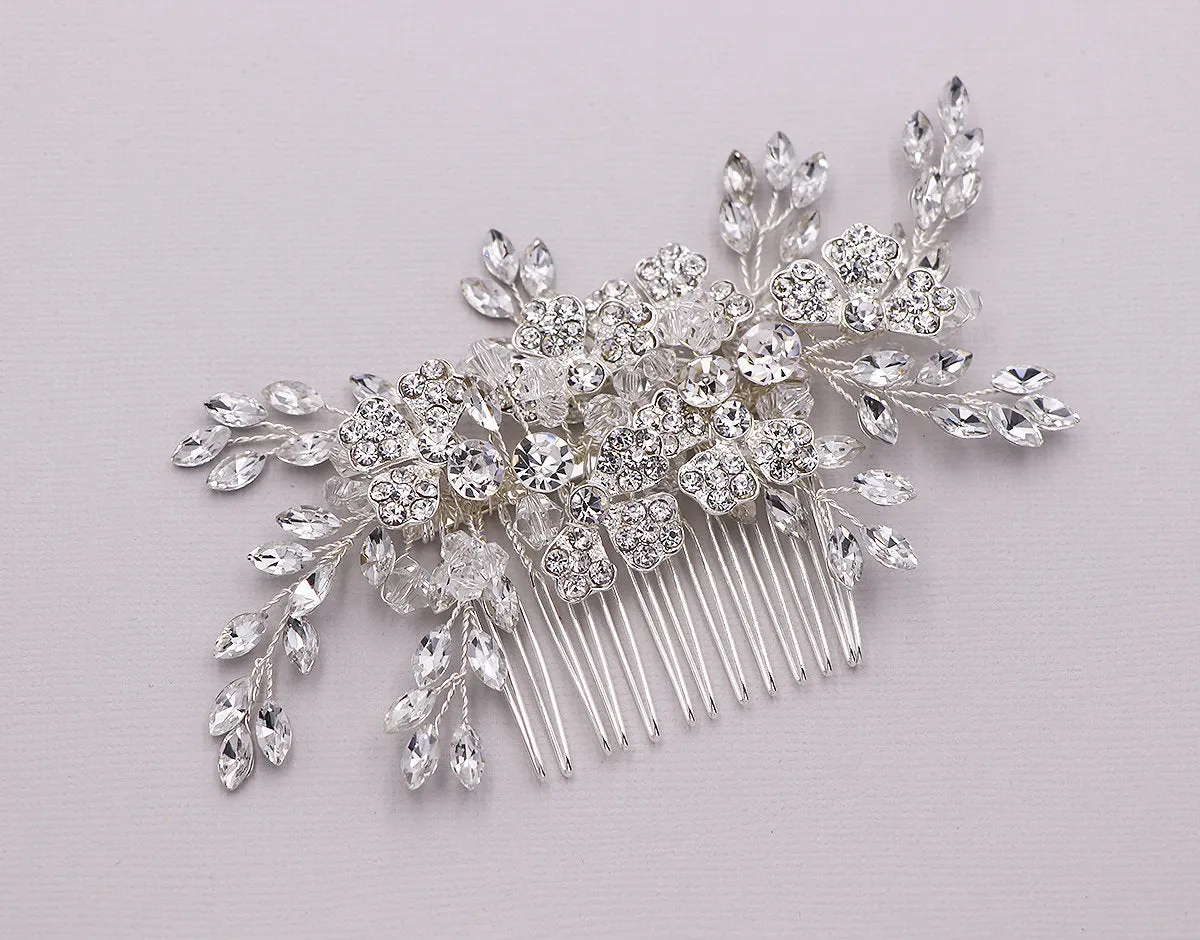 Railey Crystal Hair Comb