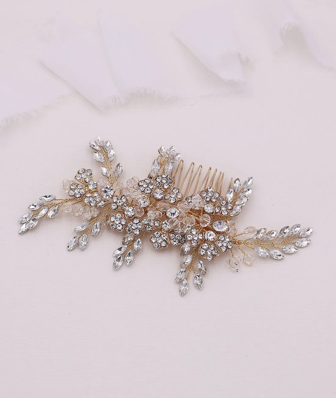 Railey Crystal Hair Comb