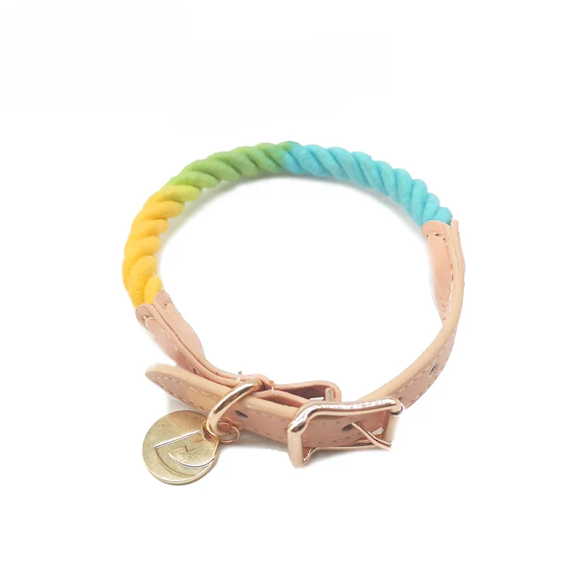 Rainbow Dog Collar