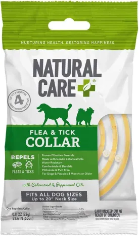 Repellent Flea and Tick Collar for Dogs and Puppies - 4 Month Flea & Tick Treatment for Dogs - Repels Fleas & Ticks with Certified Natural Oils