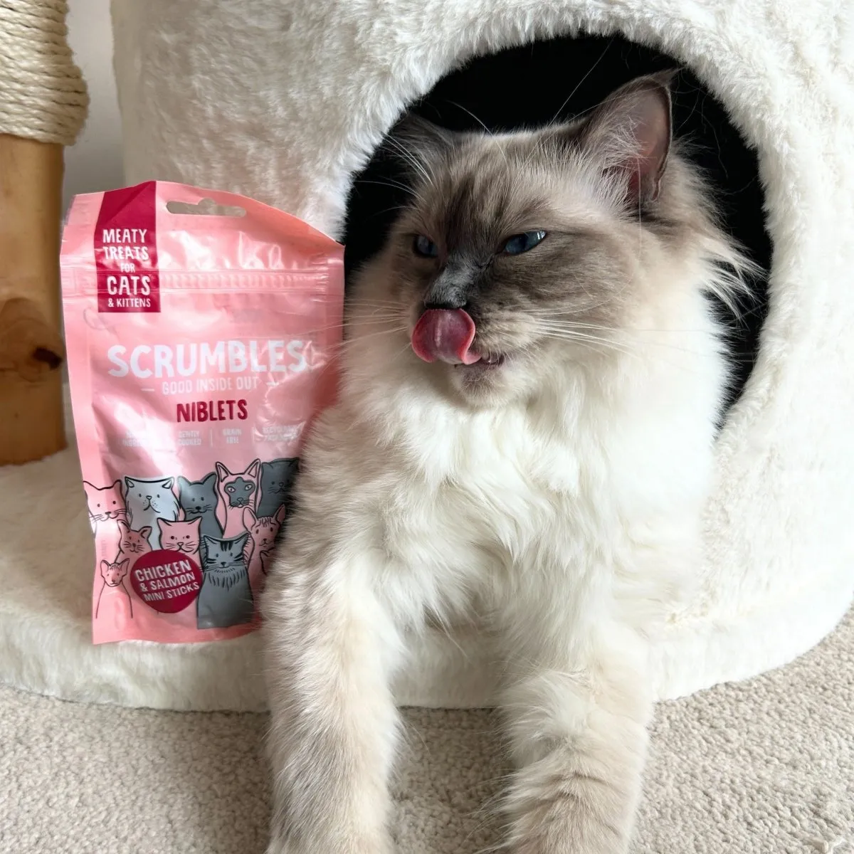 Salmon Niblets: Cat Treat Sticks