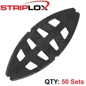 STRIPLOX STRIPLOX GRIPLOX NO 20 BISCUIT BLACK BULK BAG (50 SETS) STRIP220060100