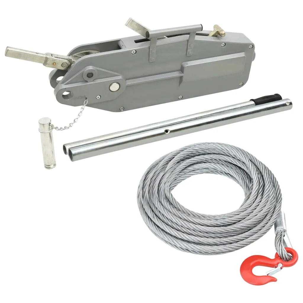 vidaXL Wire Rope Hoist Winch 3200 kg