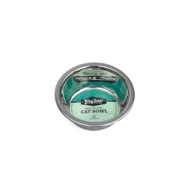 WagTime - Classic Stainless Steel Cat Bowl (235ml)