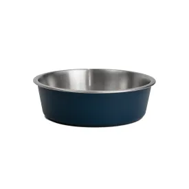 WagTime - Deep Blue Stainless Steel Dog Bowl (Small)