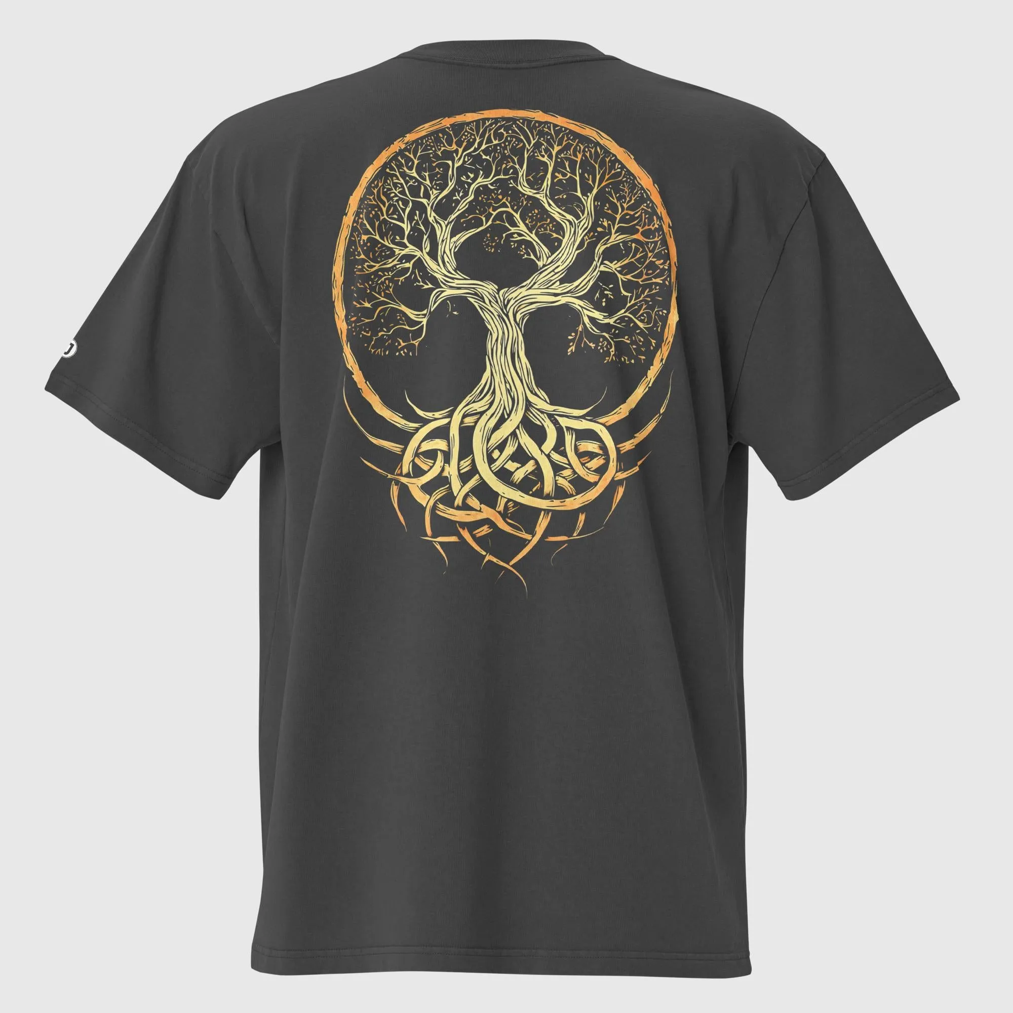 Yggdrasil  Oversized faded t-shirt