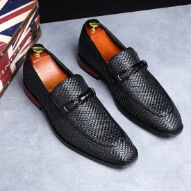 Zapatos De Hombre Leather Oxford Breathable Loafers