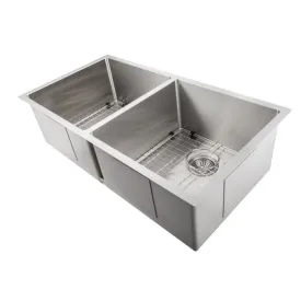 ZLINE Executive Series 36 Inch Undermount Double Bowl Sink in Stainless Steel SR50D-36